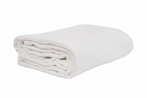 Linteum Textile Supply Linteum Textile Cotton Blended Hospital Patient Bath Blanket, Bed Bath Sheet, Twin Blanket Lightweight Sheet Blankets 70x90 In, 1.75 Lb. White 5 Linteum Textile Supply Linteum Textile Cotton Blended Hospital Patient Bath Blanket, Bed Bath Sheet, Twin Blanket Lightweight Sheet Blankets 70x90 In, 1.75 Lb. White - Image 3
