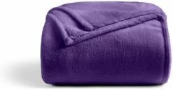 Cosy House Collection King/Cal King Size Fleece Blanket – All Season, Lightweight & Plush - Polyester Blankets For Bed, Couch Or Travel - Grey -Electric Blankets Sales 2022 312kmqNCV3L. AC 1