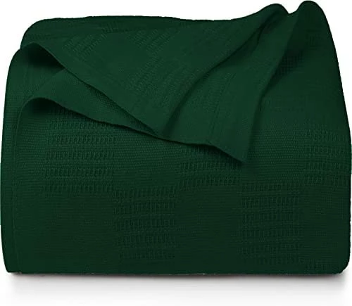 Utopia Bedding 100% Cotton Blanket (Queen Size - 90x90 Inches) 350GSM Lightweight Thermal Blanket, Soft Breathable Blanket For All Seasons (White) 16 Utopia Bedding 100% Cotton Blanket (Queen Size - 90x90 Inches) 350GSM Lightweight Thermal Blanket, Soft Breathable Blanket For All Seasons (White) - Image 14