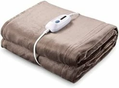 CURECURE Heated Electric Blanket Full Size 72" X 84" Oversized Flannel Heated Blanket With 4 Heating Levels & 10 Hours Auto Off, Comfort Warm Blanket For Bed Sofa Home Office Use, Machine Washable Grey 20 CURECURE Heated Electric Blanket Full Size 72" X 84" Oversized Flannel Heated Blanket With 4 Heating Levels & 10 Hours Auto Off, Comfort Warm Blanket For Bed Sofa Home Office Use, Machine Washable Grey -Electric Blankets Sales 2022 317VYLGEPqL. AC