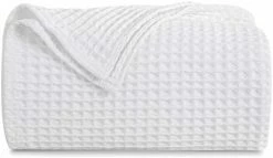 HBlife Premium 100% Cotton Blanket King Size, Soft Lightweight Breathable Waffle Weave Thermal Blanket For Home Decoration, Grey 90 X 106 Inches 31 HBlife Premium 100% Cotton Blanket King Size, Soft Lightweight Breathable Waffle Weave Thermal Blanket For Home Decoration, Grey 90 X 106 Inches -Electric Blankets Sales 2022 31ADWaz9qDL. AC 2