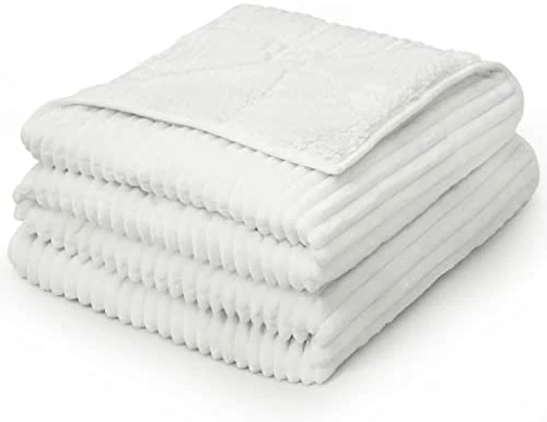 Uttermara Weighted Blanket Full Queen Size (15lbs 60" X 80" ) For Adult, Hugs You With Fluffy Warm Sherpa And Soft Striped Fleece, Cozy Sherpa Weighted Blanket Ideal Gift For Women, Grey Lemon Yellow 14 Uttermara Weighted Blanket Full Queen Size (15lbs 60" X 80" ) For Adult, Hugs You With Fluffy Warm Sherpa And Soft Striped Fleece, Cozy Sherpa Weighted Blanket Ideal Gift For Women, Grey Lemon Yellow - Image 12