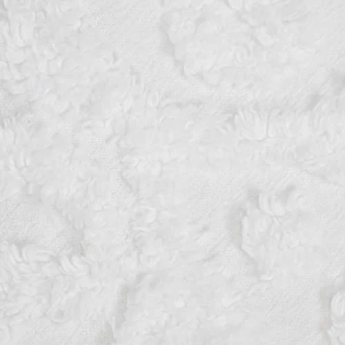 Beatrice Home Fashions Medallion Chenille, Standard Sham, White 5 Beatrice Home Fashions Medallion Chenille, Standard Sham, White - Image 3