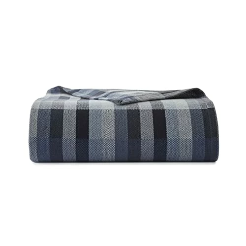 Eddie Bauer - King Blanket, Cozy Cotton Bedding, Home Decor For All Seasons (Windsor Blue, King) 3 Eddie Bauer - King Blanket, Cozy Cotton Bedding, Home Decor For All Seasons (Windsor Blue, King)