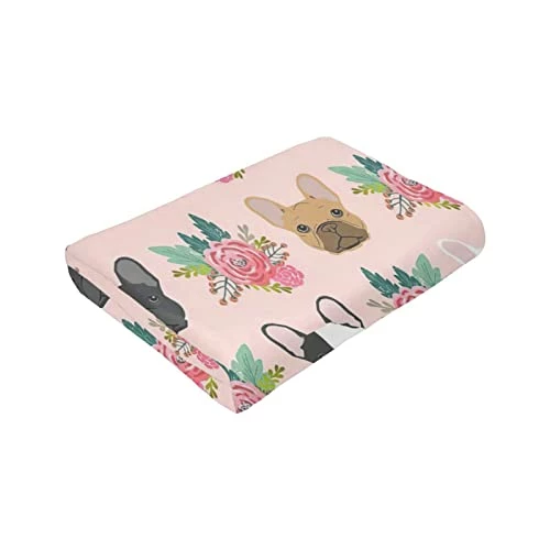 Gdecziy French Bulldog Floral Dog Cute Pet Gifts Dog Breed Ultra-Soft Blanket Luxury Light Comfortable Flannel Warm Winter Blanket,Home Sofa Watch TV Bedroom Living Room-Suitable For Adults/Pets/Babies 50x40 Style-3 6 Gdecziy French Bulldog Floral Dog Cute Pet Gifts Dog Breed Ultra-Soft Blanket Luxury Light Comfortable Flannel Warm Winter Blanket,Home Sofa Watch TV Bedroom Living Room-Suitable For Adults/Pets/Babies 50x40 Style-3 - Image 4