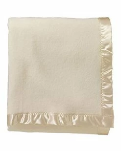 Pendleton Heirloom Classic Wool Blanket, Ivory, King Size