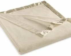 Martha Stewart Easy Care Soft Fleece Blanket (Queen, Ivory White) -Electric Blankets Sales 2022 31b9QobEegL. AC