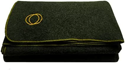 Orion Blanket Co. Orion Outpost Trading Co. Vestige Military Wool Blanket, 4+ Lbs, 66 X 84 (Maroon/Gold Stitching) 13 Orion Blanket Co. Orion Outpost Trading Co. Vestige Military Wool Blanket, 4+ Lbs, 66 X 84 (Maroon/Gold Stitching) - Image 11