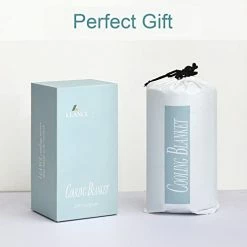 LLANCL Cooling Blankets For Hot Sleepers - Cool Like Ice Cream Lightweight Blanket For Summer With Double Side Cold, Cooling Comforter, Quilt, Fabric For Bed (Throw Size 47" X 59" Blue & Grey) 20 LLANCL Cooling Blankets For Hot Sleepers - Cool Like Ice Cream Lightweight Blanket For Summer With Double Side Cold, Cooling Comforter, Quilt, Fabric For Bed (Throw Size 47" X 59" Blue & Grey) -Electric Blankets Sales 2022 31kRz5hqsrL