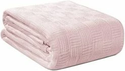 Downluxe 100% Cotton Blanket King Size - White 410GSM Soft Breathable King Size Summer Blanket - Luxury Elegant Home Decoration Lightweight Blanket With Mesh Bag For All Season(104x90 Inches) Cotton Sandy Beige -Electric Blankets Sales 2022 31oGc8Bk0AL. AC