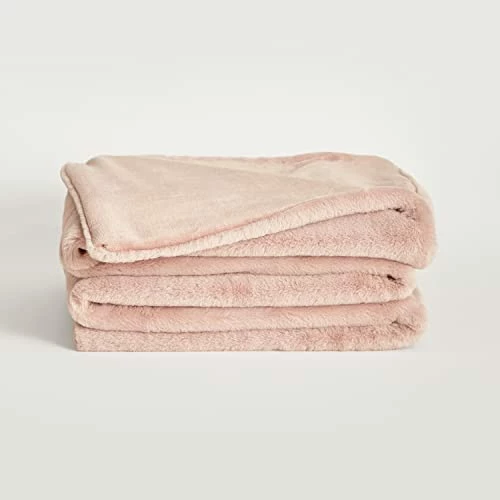 UnHide Lil’ Marsh | Faux Fur Blanket | Durable, Lightweight, Extra Soft Blanket | Machine Washable | Add A Layer Of Softness To Any Bed, Couch, Or Reading Chair | Rosy Baby, Medium (60” X 80”) 17 UnHide Lil’ Marsh | Faux Fur Blanket | Durable, Lightweight, Extra Soft Blanket | Machine Washable | Add A Layer Of Softness To Any Bed, Couch, Or Reading Chair | Rosy Baby, Medium (60” X 80”) - Image 15