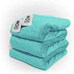 Westerly Queen Size Microlight Electric Heated Blanket With Dual Controllers, Purple 30 Westerly Queen Size Microlight Electric Heated Blanket With Dual Controllers, Purple -Electric Blankets Sales 2022 41 3550lLfL. AC 1