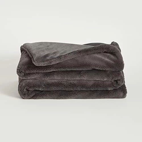 UnHide Lil’ Marsh | Faux Fur Blanket | Durable, Lightweight, Extra Soft Blanket | Machine Washable | Add A Layer Of Softness To Any Bed, Couch, Or Reading Chair | Rosy Baby, Medium (60” X 80”) 12 UnHide Lil’ Marsh | Faux Fur Blanket | Durable, Lightweight, Extra Soft Blanket | Machine Washable | Add A Layer Of Softness To Any Bed, Couch, Or Reading Chair | Rosy Baby, Medium (60” X 80”) - Image 10