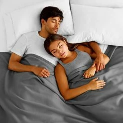 Bare Home Polar Fleece Blanket - Throw Blanket - Grey - Warm & Cozy - Premium Fleece Blanket - Blanket For Bed, Sofa, Camping, Travel And Cold Nights - Lightweight Blanket (Throw, Grey) -Electric Blankets Sales 2022 411Bag0N3tL 1