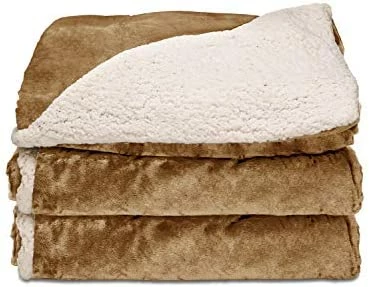Sunbeam Royal Mink Sherpa Honey Heated Throw 10 Sunbeam Royal Mink Sherpa Honey Heated Throw - Image 8