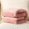 Whale Flotilla Plush Fleece Queen Size Blanket, Long Hair Soft Fuzzy Blanket For Bed, Cozy And Lightweight, 90x90 Inch, Pink -Electric Blankets Sales 2022 413iaerfEOS