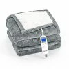APPOLYN Electric Throw Heated Blanket 50” X 60'', 10 Heating Levels & 1-12 Hours Auto-Off, ETL Certified, Machine Washable, Grey 1 APPOLYN Electric Throw Heated Blanket 50” X 60'', 10 Heating Levels & 1-12 Hours Auto-Off, ETL Certified, Machine Washable, Grey -Electric Blankets Sales 2022 414Au2YW1hL
