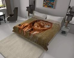 SOLARON Original Heavy Mink Plush Korean Durable Blanket (Brown Flowers, King) -Electric Blankets Sales 2022 414Og2TuMGL. AC