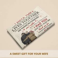Pawzity Gifts For Wife From Husband - Wedding Anniversary Wife Gifts Romantic, Wife Birthday Gifts For Her, Wife Gifts From Husband, Birthday Gifts For Wife - To My Wife Blanket From Husband 7 Pawzity Gifts For Wife From Husband - Wedding Anniversary Wife Gifts Romantic, Wife Birthday Gifts For Her, Wife Gifts From Husband, Birthday Gifts For Wife - To My Wife Blanket From Husband -Electric Blankets Sales 2022 414qy7NfX1L