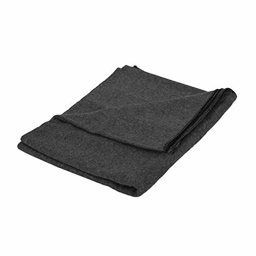 Stansport 1243 60-Inch X 80-Inch Wool Blanket (Gray) 3 Stansport 1243 60-Inch X 80-Inch Wool Blanket (Gray)
