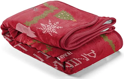 Jay Franco Home Alone Merry Christmas Sherpa Back Blanket - Measures 60 X 90 Inches - Fade Resistant Super Soft Bedding (Official Home Alone Product) Black - Riverdale 4 Jay Franco Home Alone Merry Christmas Sherpa Back Blanket - Measures 60 X 90 Inches - Fade Resistant Super Soft Bedding (Official Home Alone Product) Black - Riverdale - Image 2