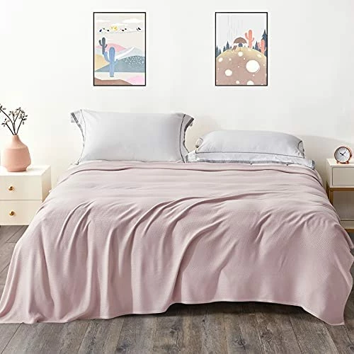 Kpblis Cooling Bamboo Blankets For Hot Sleepers, Light Blanket, Lightweight Summer Blankets Queen Size, Thin Blankets For Summer, Cool Blankets For Hot Sleepers (79x91 Inches, Charcoal) 10 Kpblis Cooling Bamboo Blankets For Hot Sleepers, Light Blanket, Lightweight Summer Blankets Queen Size, Thin Blankets For Summer, Cool Blankets For Hot Sleepers (79x91 Inches, Charcoal) - Image 8