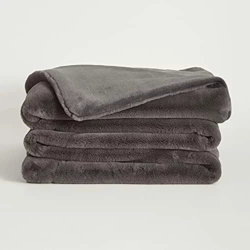 UnHide Lil’ Marsh | Faux Fur Blanket | Durable, Lightweight, Extra Soft Blanket | Machine Washable | Add A Layer Of Softness To Any Bed, Couch, Or Reading Chair | Rosy Baby, Medium (60” X 80”) 14 UnHide Lil’ Marsh | Faux Fur Blanket | Durable, Lightweight, Extra Soft Blanket | Machine Washable | Add A Layer Of Softness To Any Bed, Couch, Or Reading Chair | Rosy Baby, Medium (60” X 80”) - Image 12