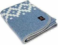 Alpaca Warehouse Thick Alpaca Wool Blanket Heavyweight Alpaca Wool Blanket Camping Outdoors Indoors Soft Peruvian Alpaca Wool Blankets That Come In Twin Queen King Size Ethnic Design (Navy Blue/Ivory, King) -Electric Blankets Sales 2022 418Fn6DcmFL. AC