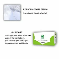 OBOEY Polar Fleece Blankets Queen Size For Spring Summer All Season 350GSM Lightweight Microfiber Anti-Static For Bed, Couch, Home, Sofa, Car, Airplane, And Outdoors 90" X 90"(Dark Gray Queen) 20 OBOEY Polar Fleece Blankets Queen Size For Spring Summer All Season 350GSM Lightweight Microfiber Anti-Static For Bed, Couch, Home, Sofa, Car, Airplane, And Outdoors 90" X 90"(Dark Gray Queen) -Electric Blankets Sales 2022 4195tlz1AkL