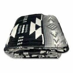 SVT, Nu Trendz Southwest Design Navajo Print Queen Size Reversible Black - Grey 11 SVT, Nu Trendz Southwest Design Navajo Print Queen Size Reversible Black - Grey -Electric Blankets Sales 2022 419OMN4EM6L