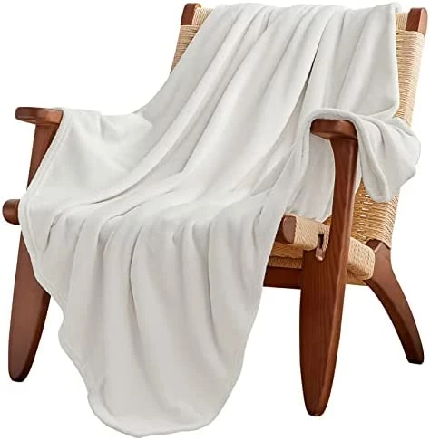 CozyLux Fleece Blanket Twin Ash Black 60" X 80", Super Soft Lightweight Microfiber Flannel Blankets For Travel Camping Chair And Sofa, Cozy Luxury Plush Fuzzy Bed Blankets 7 CozyLux Fleece Blanket Twin Ash Black 60" X 80", Super Soft Lightweight Microfiber Flannel Blankets For Travel Camping Chair And Sofa, Cozy Luxury Plush Fuzzy Bed Blankets - Image 5