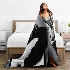 Good Friend123 Kurt Cobain Red Jacket Guitar Blankets Super Soft Microfleece Blanket Winter Warm Blanket Sofa Blanket, Black, 60 Inches X50 Inches 10 Good Friend123 Kurt Cobain Red Jacket Guitar Blankets Super Soft Microfleece Blanket Winter Warm Blanket Sofa Blanket, Black, 60 Inches X50 Inches -Electric Blankets Sales 2022 41AGXR1DgOL