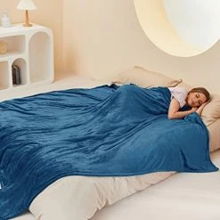SUNNY HEAT Heated Blanket 72'' X 84'' Full Size, Fast Heating Soft Flannel Blanket For Bed Full-Body Coverage 4 Heating Levels & 10 Hours Timer Settings , Machine Washable, Grey Teal -Electric Blankets Sales 2022 41AGl4yryL. AC