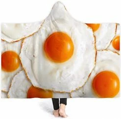 AMITAYUS Ultra Soft Light Weight Hooded Throw Blanket Chicken Nugget Comfy Fluffy Quilt For Bed Couch Sofa Living Room Picnic Suitable All Seasons 40"X50" Small -Electric Blankets Sales 2022 41AHCAKTO9L. AC