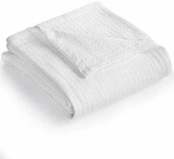 Lauren By Ralph Lauren Lauren Ralph Lauren Estate White Cotton Classic Textured Weave Blanket - King -Electric Blankets Sales 2022 41B0IBHTCL. AC