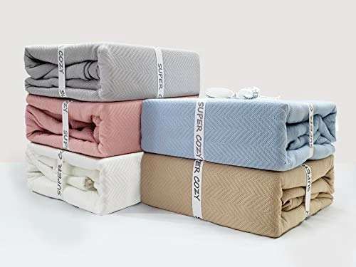 GOHD GOLDEN OCEAN HOME DECOR GOHD Super Cozy 100% Bamboo Fiber Blanket. Ultra Softness And Smothness Like Silk. Cooling Blanket Absorbs Body Heat To Keep Cool On Warm Night (King, Silver Grey) 4 GOHD GOLDEN OCEAN HOME DECOR GOHD Super Cozy 100% Bamboo Fiber Blanket. Ultra Softness And Smothness Like Silk. Cooling Blanket Absorbs Body Heat To Keep Cool On Warm Night (King, Silver Grey) - Image 2