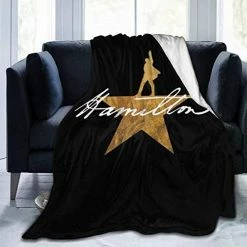 Bingerboy Musicals Hamilton Micro Fleece Bed Blankets Super Soft Anti-Pilling Flannel Cozy Luxury Couch Blanket 50"X40" -Electric Blankets Sales 2022 41C04y3FcGL. AC
