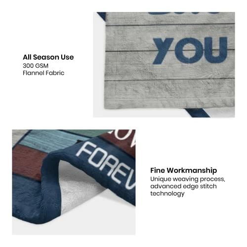 Omokil Dad Gifts Blanket, Dad Birthday Gift, Dad Gifts From Daughter, Gifts For Dad Who Wants Nothing, First Time Dad Gifts, Best Dad Ever Gifts, Gifts For Dads Blanket 60"X50" 5 Omokil Dad Gifts Blanket, Dad Birthday Gift, Dad Gifts From Daughter, Gifts For Dad Who Wants Nothing, First Time Dad Gifts, Best Dad Ever Gifts, Gifts For Dads Blanket 60"X50" - Image 3