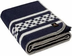 Alpaca Warehouse Thick Alpaca Wool Blanket Heavyweight Alpaca Wool Blanket Camping Outdoors Indoors Soft Peruvian Alpaca Wool Blankets That Come In Twin Queen King Size Ethnic Design (Navy Blue/Ivory, King) -Electric Blankets Sales 2022 41Chwvt40zL. AC