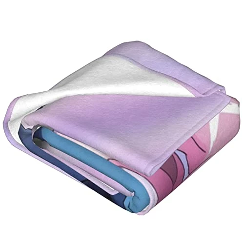 Gearbest Cute Cartoon Stitch Super Soft Flannel Throw Blanket For Bed, Living Room Sofa, Camping, Cold Travel For All Seasons 50"X40" Pink And Blue 4 Gearbest Cute Cartoon Stitch Super Soft Flannel Throw Blanket For Bed, Living Room Sofa, Camping, Cold Travel For All Seasons 50"X40" Pink And Blue - Image 2