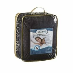 Beautyrest - BR54-0910 Heated Plush Elect Electric Blanket With 20 Heat Level Setting Controllers Equip With Secure Comfort Technology And 10 Hours Auto Shut Off, King: 90x100, Black 21 Beautyrest - BR54-0910 Heated Plush Elect Electric Blanket With 20 Heat Level Setting Controllers Equip With Secure Comfort Technology And 10 Hours Auto Shut Off, King: 90x100, Black -Electric Blankets Sales 2022 41Cv051jBiL