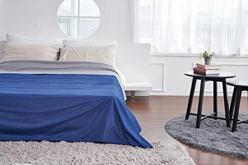 Bee Bee Waterproof Blanket Cover For Dogs, Cats And People | Bed, Sofa And Couch Protector | King And Queen 95”x 90” | Reversible Lightweight (Grey) 8 Bee Bee Waterproof Blanket Cover For Dogs, Cats And People | Bed, Sofa And Couch Protector | King And Queen 95”x 90” | Reversible Lightweight (Grey) - Image 6