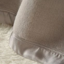 CUDDLE DREAMS Silk Bed Blanket For All Seasons, Accented With Silk-Charmeuse Border, Naturally Soft, Breathable (Silver Gray, King 108" × 90") -Electric Blankets Sales 2022 41DokEEOPwL