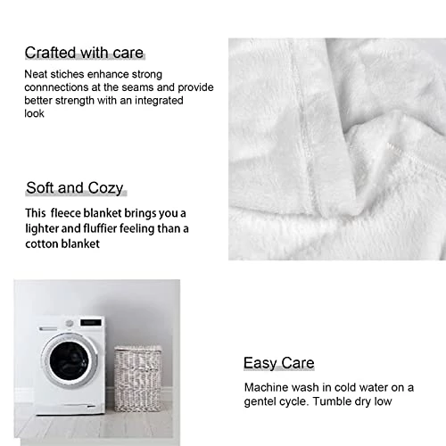 HommomH 50" X 80" Blanket Comfort Warmth Soft Cozy Air Conditioning Easy Care Machine Wash Nautical Decor Anchor Multi 5 6 HommomH 50" X 80" Blanket Comfort Warmth Soft Cozy Air Conditioning Easy Care Machine Wash Nautical Decor Anchor Multi 5 - Image 4