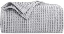 HBlife Premium 100% Cotton Blanket King Size, Soft Lightweight Breathable Waffle Weave Thermal Blanket For Home Decoration, Grey 90 X 106 Inches 22 HBlife Premium 100% Cotton Blanket King Size, Soft Lightweight Breathable Waffle Weave Thermal Blanket For Home Decoration, Grey 90 X 106 Inches -Electric Blankets Sales 2022 41EKN 23knL. AC