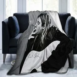 Good Friend123 Kurt Cobain Red Jacket Guitar Blankets Super Soft Microfleece Blanket Winter Warm Blanket Sofa Blanket, Black, 60 Inches X50 Inches 11 Good Friend123 Kurt Cobain Red Jacket Guitar Blankets Super Soft Microfleece Blanket Winter Warm Blanket Sofa Blanket, Black, 60 Inches X50 Inches -Electric Blankets Sales 2022 41EkzCXWwL. AC