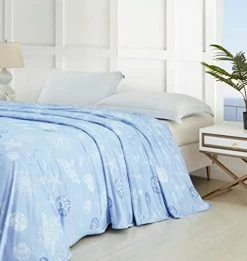 LUXEAR Cooling Blanket,Queen/Full Size Summer Blankets With Double Side Cooling Effect,Q-Max 0.5 Arc-Chill Cooling Fiber Soft Cold Blanket Absorb Heat For Hot Sleepers Night Sweats Keep Cool All Night Ocean 15 LUXEAR Cooling Blanket,Queen/Full Size Summer Blankets With Double Side Cooling Effect,Q-Max 0.5 Arc-Chill Cooling Fiber Soft Cold Blanket Absorb Heat For Hot Sleepers Night Sweats Keep Cool All Night Ocean -Electric Blankets Sales 2022 41FFvLczpL. AC 2