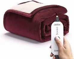 Sunbeam Royal Mink Sherpa Honey Heated Throw 15 Sunbeam Royal Mink Sherpa Honey Heated Throw -Electric Blankets Sales 2022 41FfvoSF7KL. AC