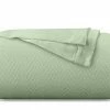 Comfortica Classics 100% Organic Cotton Super-Soft And Breathable Bed/Throw Blanket Herringbone Design - Twin, Sage Green 2 Comfortica Classics 100% Organic Cotton Super-Soft And Breathable Bed/Throw Blanket Herringbone Design - Twin, Sage Green -Electric Blankets Sales 2022 41GXcrpspHL