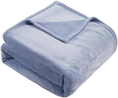 Thesis Fleece Blanket Queen Size Blanket Chambray – Cozy Blankets For Bed, Sofa, Couch Lightweight Blanket Super Soft Solid Microfiber Blanket, 90x90 Inches 11 Thesis Fleece Blanket Queen Size Blanket Chambray – Cozy Blankets For Bed, Sofa, Couch Lightweight Blanket Super Soft Solid Microfiber Blanket, 90x90 Inches - Image 9